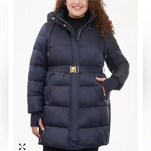Women's Black Michael Kors Puffer Coat
